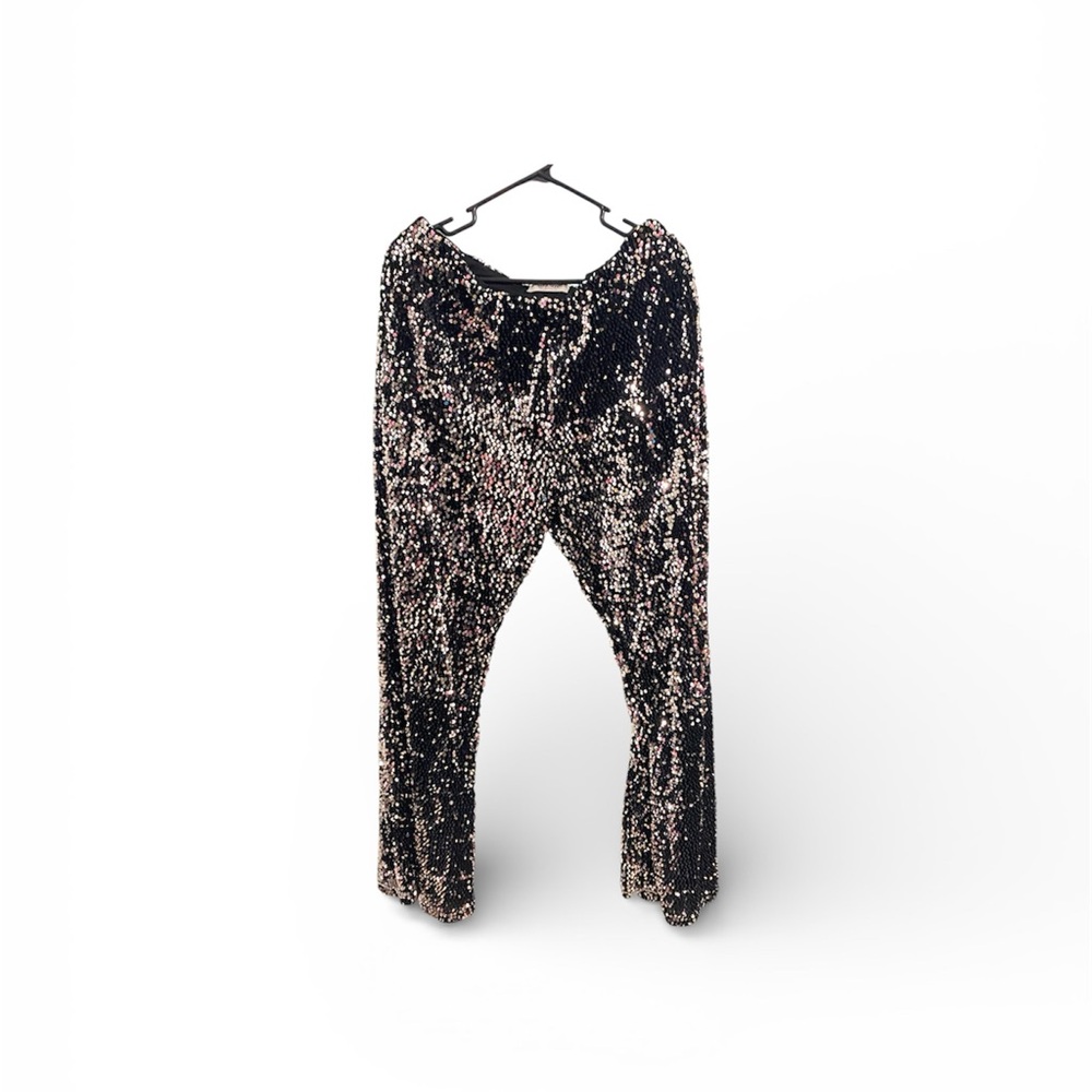 Sequin Black and silver Pants